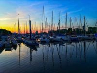 Schiersteiner Hafen in Wiesbaden