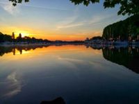 Sonnenaufgang Schiersteiner Hafen, Wiesbaden